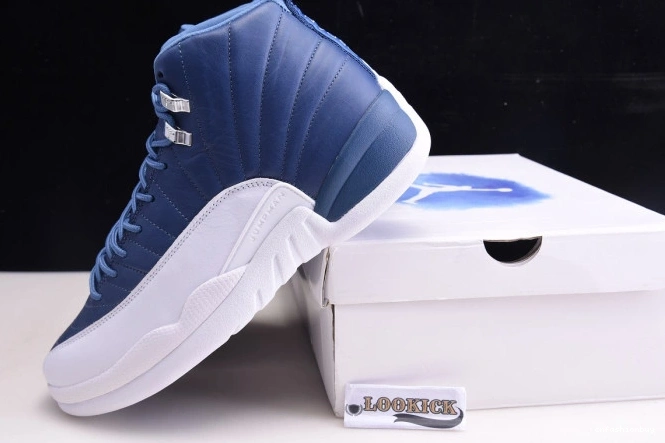 Retro Jordan Stone Blue 130690-404 12 Air 0724
